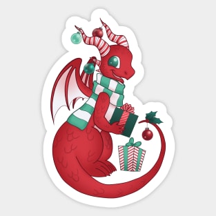 Christmas Dragon 2021 Sticker